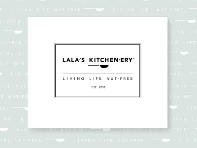 La La's Kitchenery brand branding design food and beverage graphic design identity logo promo typography