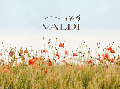 Vi & Valdi - choir logo branding choir classical elegant logodesign music
