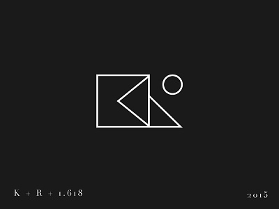 The Logo :) 1.618 golden ratio id linear logo personal personal branding