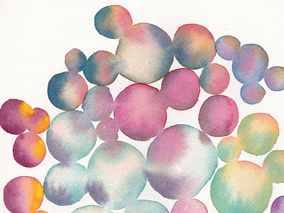 circle play blend circle dots mix multicolor paint sphere watercolor