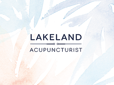 acupuncture identity acupuncture gardenofedin logo michigan watercolor