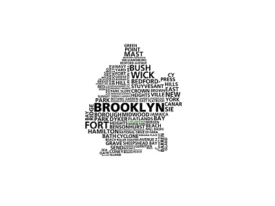 LOCALS / Typographic States / Brooklyn