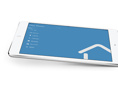 UX Design / iVilla Home Automation / Home screen app flat home home automation ipad minimal tablet ui uiux ux ux design uxdesign villa