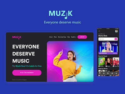 Muzik Website