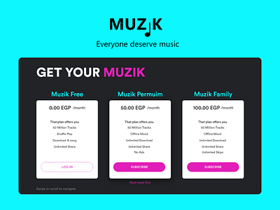 Muzik Website