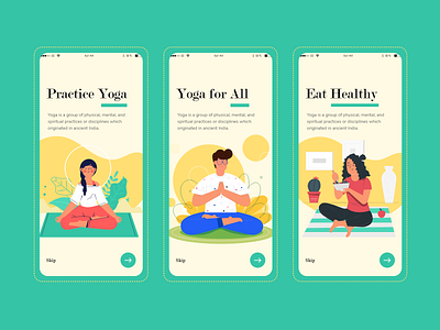 Yoga App Concept