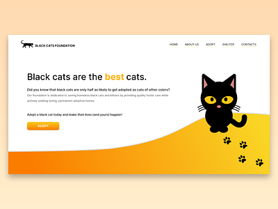 Daily UI Challenge - 003 - Landing Page cats dailyui dailyuichallenge design ui ui ux ui design ux