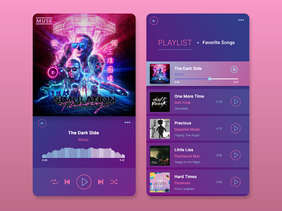 Daily UI Challenge - 009 - Music Player app appdesign daily ui daily ui challenge dailyui dailyui 009 dailyui challenge dailyuichallenge music player music player design ui ui ux ui design ui designs ux