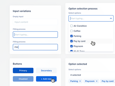 DOC.UA | Components 2.0 buttons component components dashboard doctor input interface library medical ui ui design ui kit uidesign web apps webapp webapps