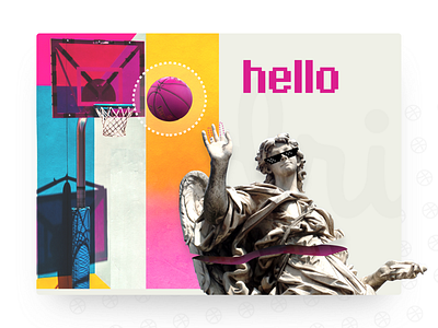 Hello Dribbble! app design illustration ui ux web website