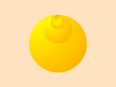 Circles css gradient html5 pink yellow