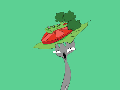 Veggie design illustration