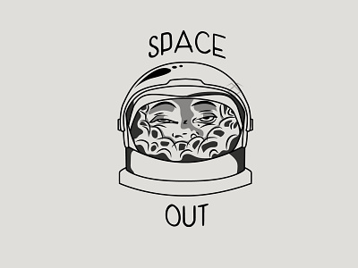 Spaceout design illustration vector