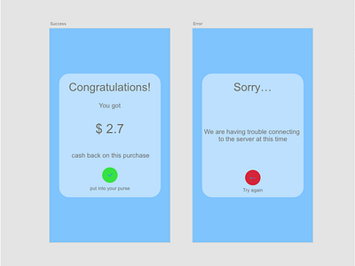 Daily UI #011 Flash Message (Error/Success)