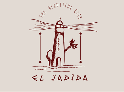 EL JADIDA logdesign logo logo design vintage vintage design vintage logo