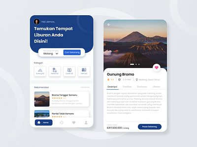 Travel App Design app app design appdesign design flat minimal simple travel ui ux