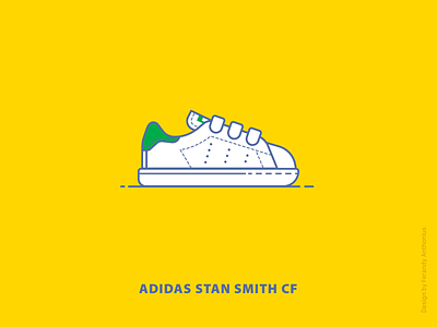 Sneaker: Adidas Stan Smith CF adidas design ferandy icon illustration sneaker sneakers stansmith vector