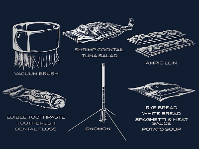 Some Apollo Things... apollo illustration nasa rocket screenprint space