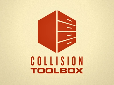 Collision Toolbox Logo box designers files logo red resources toolbox tools vectors