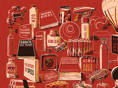 Kickstarter Gold: I Spy Gold ACME Posters