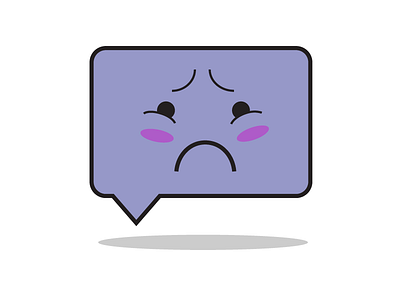Sad Icon illustration