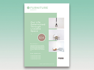 Flyer Furniture vol.2 design flyer flyerfurniture furniture furniture design template templatedesign