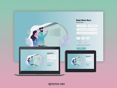 Lading Page Design creative design illustration landing page socialmedia ui vector webdesign website
