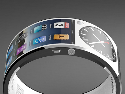 iWatch product concept 3d apple concept graphic design ipad iphone iwatch product concept product design