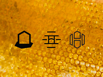Brand exploration brand brand design brand identity branding exploration honey housing logo minimal wip work in progress