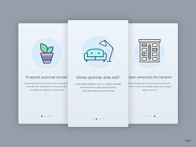 Onboarding app flat icons minimal mobile onboarding process ui user experience user interface ux