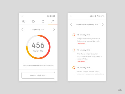 Health app app clean health minimal mobile open ui user experience ux