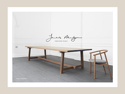 James Mudge concept cape town clean concept conceptual furniture furniture website minimal minimalism south africa