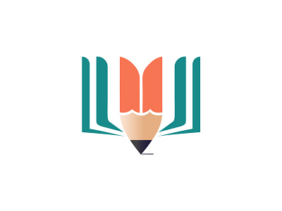 Book + Pen Logo