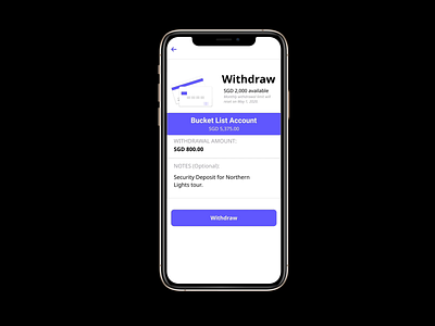 FinTech/Investments - Withdraw Cash app design figma finance finance app investments mobile mobile app design ui wealth wealth management withdraw withdrawal