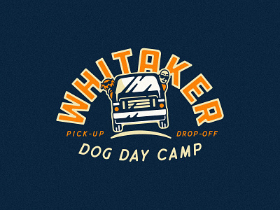 Whitaker Dog Day Camp Branding branding branding and identity dog dog art dog branding dog icon dog illustration dog logo dogs logo