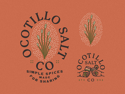 Ocotillo Salt Co Logos