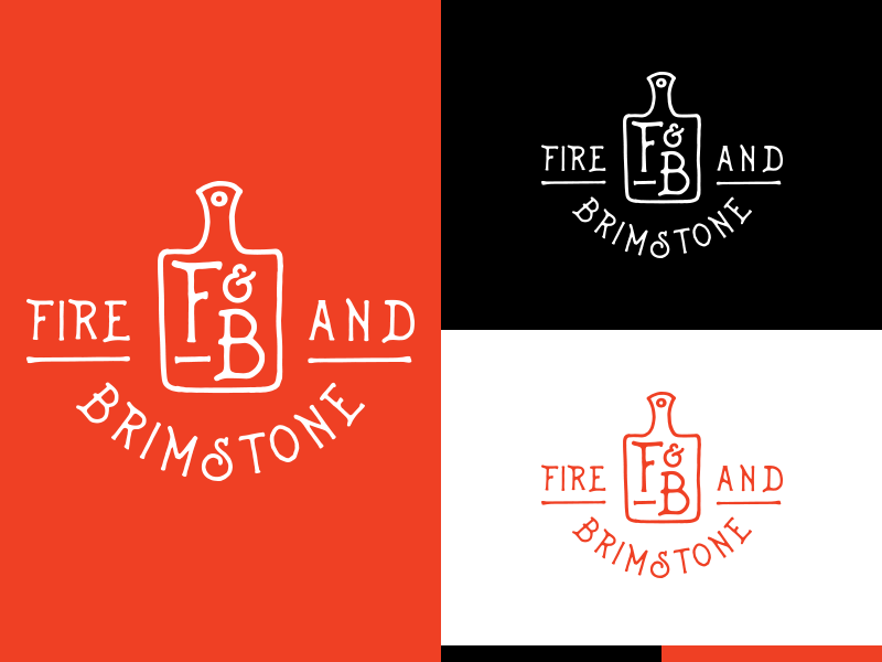Fire And Brimstone Logo Option 1 by Mark Johnston on Dribbble
