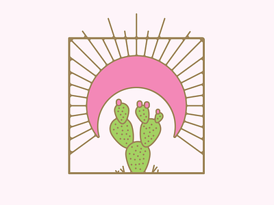 Prickly Pear Sunset