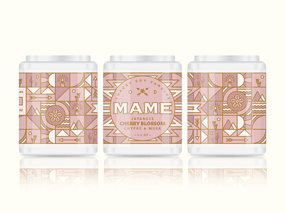 Mame Candle Packaging WIP