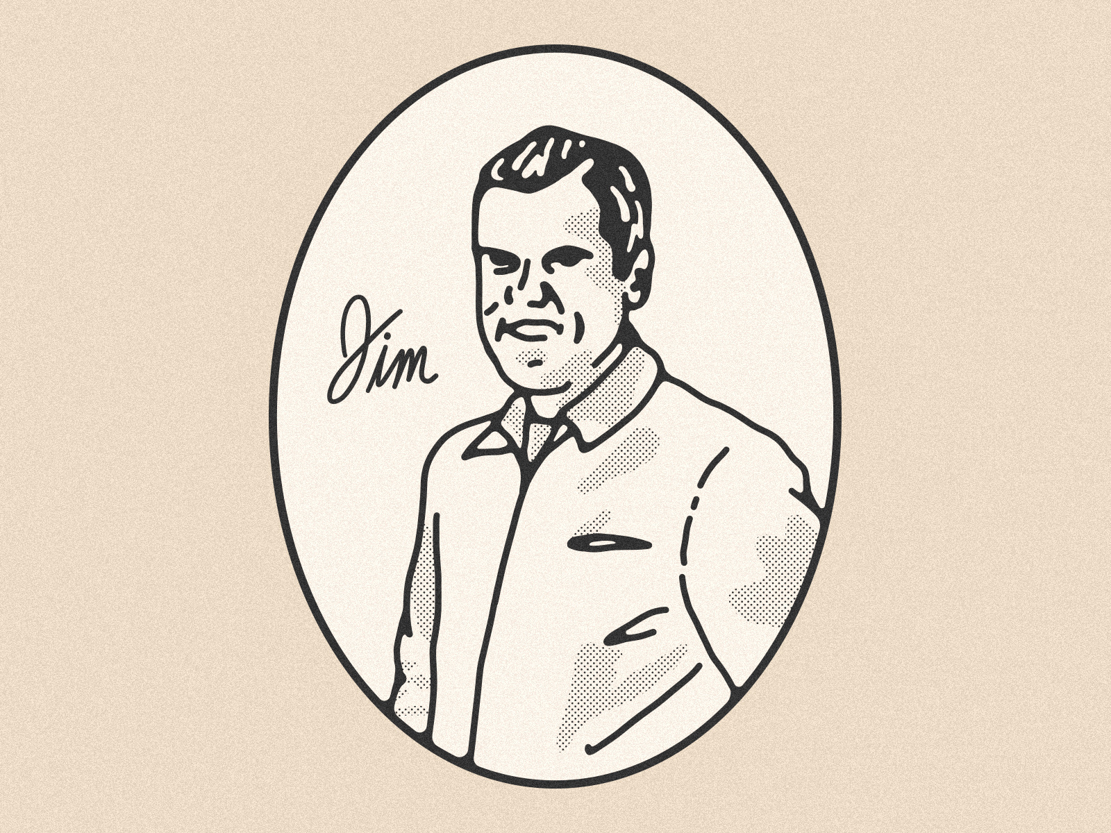 Grandpa Jim by Mark Johnston on Dribbble