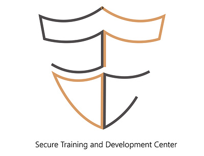 STDC Logo design graphic illustration logo typography