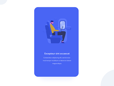 Card UI Illustration banner card design flatdesign illustration ui