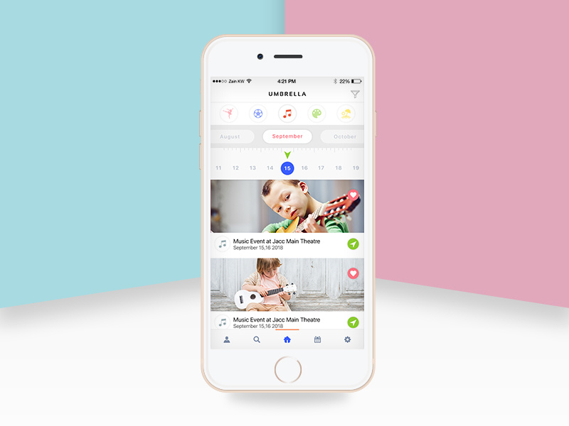 kids application by mones_ahmed on Dribbble