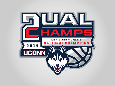 UConn Basketball Dual Champs