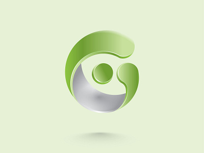 Go Green branding design icon illustration logo vector