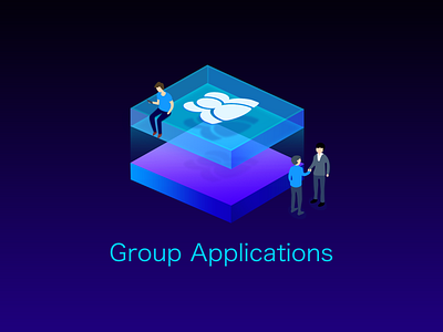 Group Applications design icon ui
