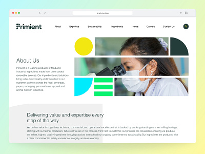 Primient by Jason Sanders on Dribbble