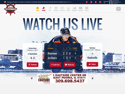 Peoria Rivermen website