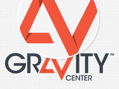 Gravity Center Logo branding logo