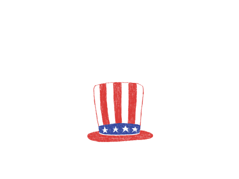 4th of july 4th america animation fourth fourth of july illustration independence